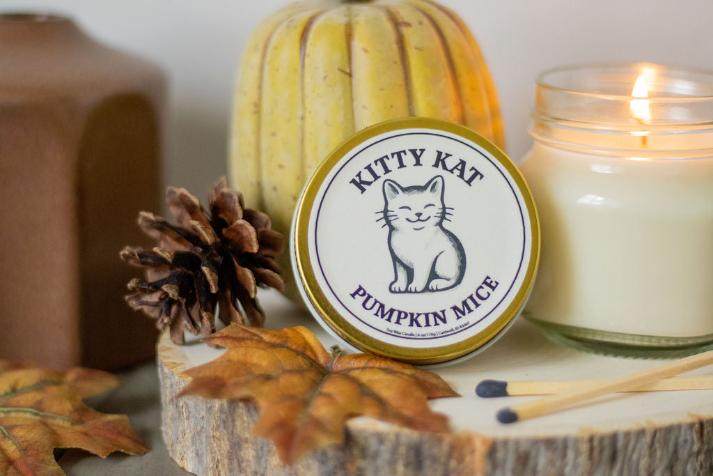 Pumpkin Mice Candle