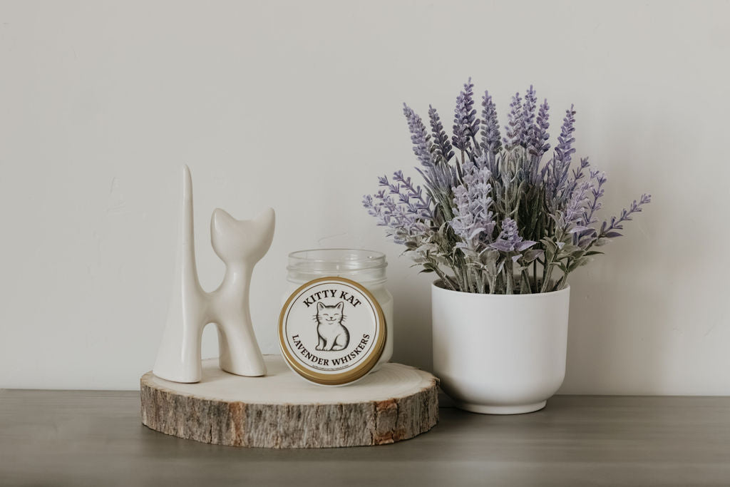 Lavender Whiskers Candle