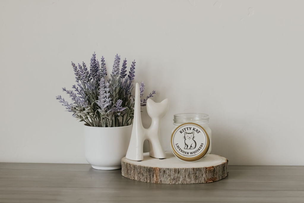 Lavender Whiskers Candle